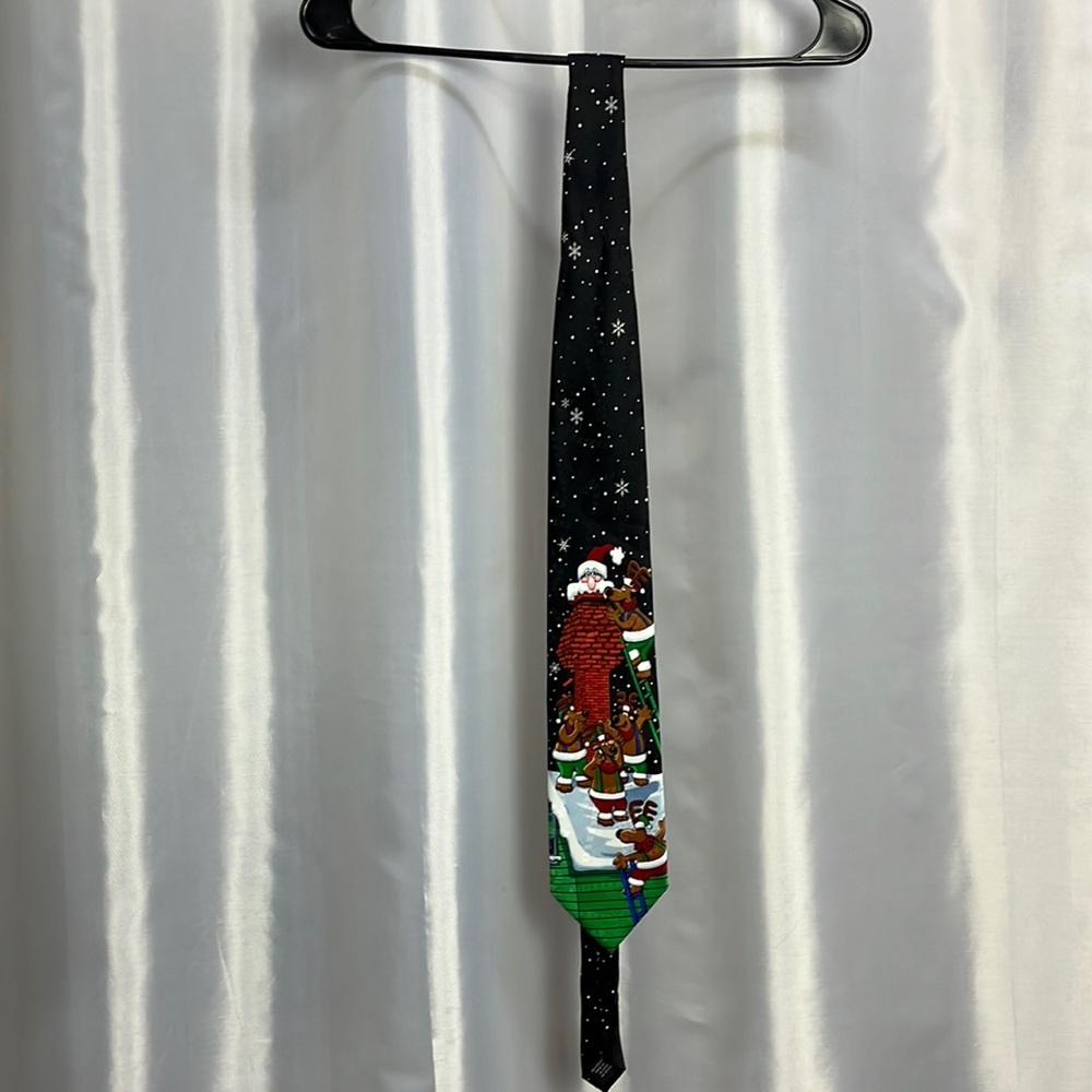 Yule Tie Greetings men’s tie